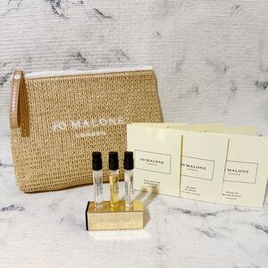Jo Malone Trio Scent Sample Collection with Raffia Pouch